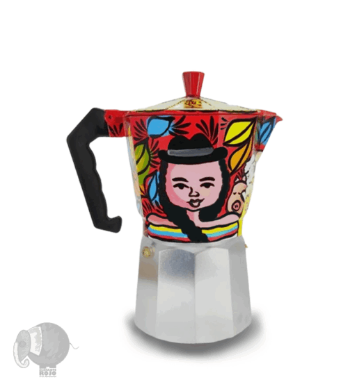 Coffee Maker Campesinos con Bultos y Animales