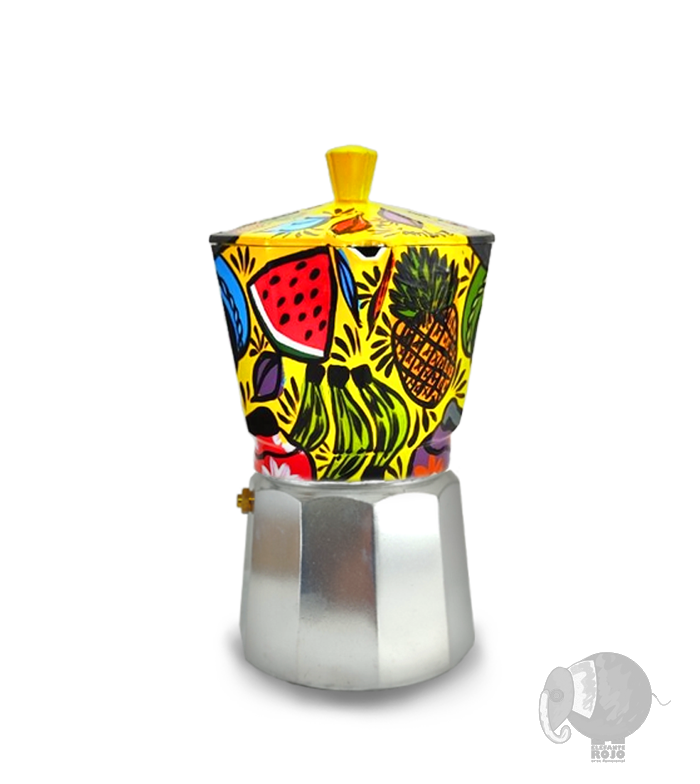 Cafetera de Palenqueras Afrocolombianas con palangana en la Cabeza. - Image 2