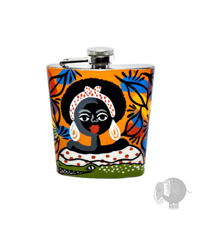 Licorera de Africano y Negrita Puloy con tambores o Caimán. - Image 2