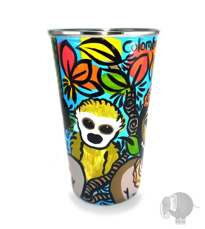 Vaso de Indígenas Emberá. - Image 2