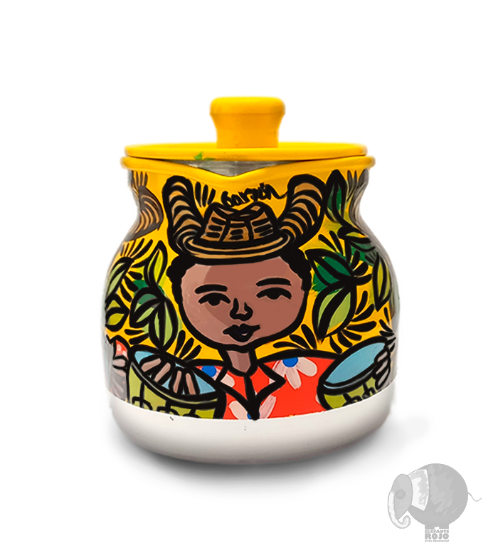 Olleta Chocolatera de Conjunto Vallenato. - Image 2