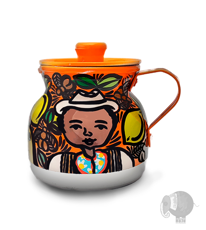 Olleta Chocolatera de Campesinos Santandereanos. - Image 3