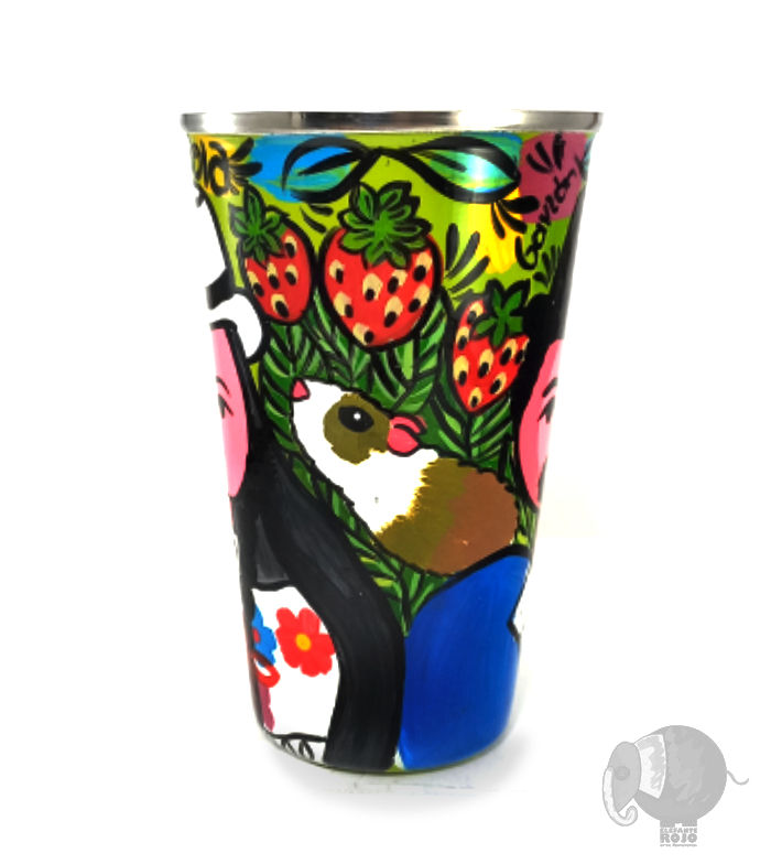Vaso de campesinos Pastusos Guaneña. - Image 2