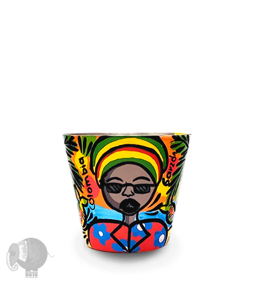 Mud Cup and Plate Palenquera and Vallenato