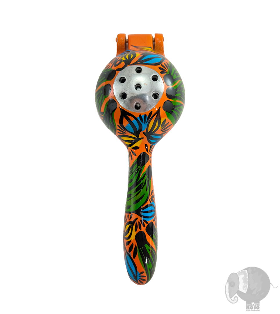 Exprimidor de Limón pintado a mano - Frutas (Plátanos). - Image 3