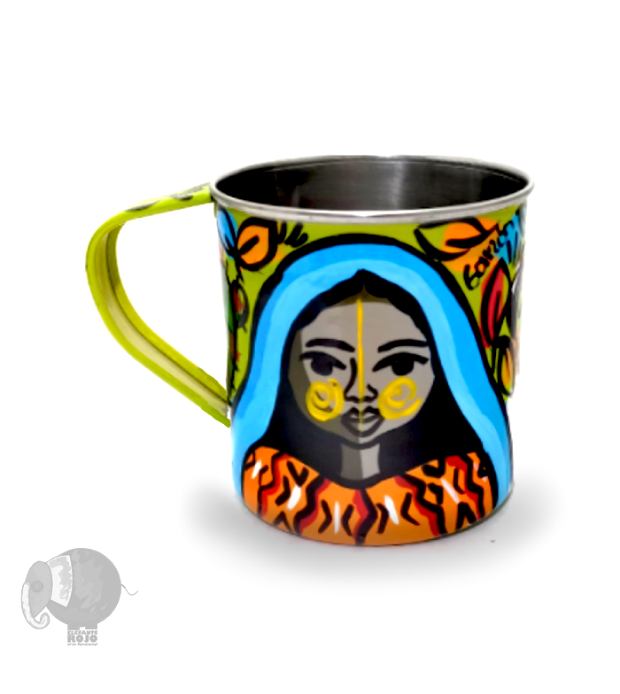 Taza o Pocillo de Indígenas Wayuu.