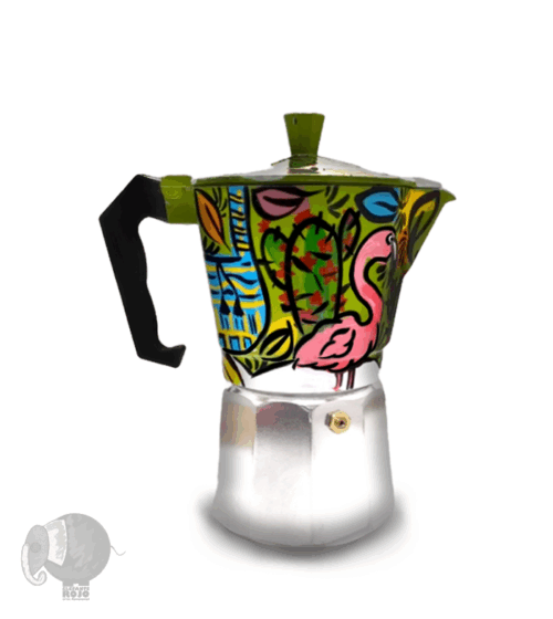 Cafetera de Mochilas Wayuu.