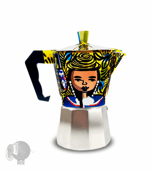 Cafetera de Indígenas Misak.