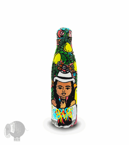 Botella de agua de Campesinos Santandereanos.